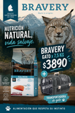 Bravery gato castrado x 7,0 kg