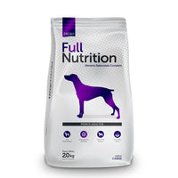 Promo Full Nutrition perro adulto todas las razas 20 Kg + Contenedor