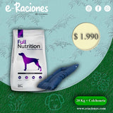 Promo Full Nutrition perro adulto todas las razas 20 Kg + Colchoneta